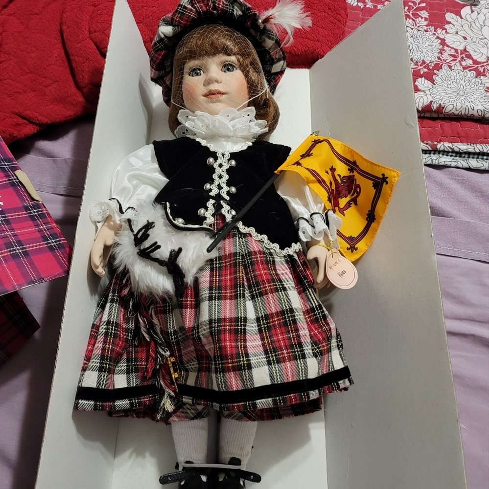 24 inch Porcelain Fiona Doll